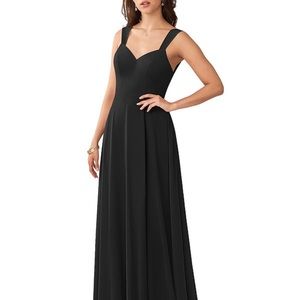 Azazie Julie Gown in black